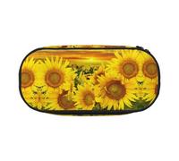ESASAM Sunflower Field Fashion Pencil Case-The Necessary Storage Space for Pens, Pencils and Stationery