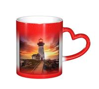 ESASAM Sunset Lighthouse Starry Sky Color Changing Mug, Adding A Touch of Magic to Your Daily Life