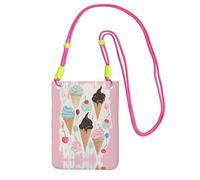 ESASAM Sweet Ice Cream A Large Capacity Crossbody Phone Case For Worry Free Travel