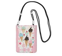 ESASAM Sweet Ice Cream A Large Capacity Crossbody Phone Case For Worry Free Travel
