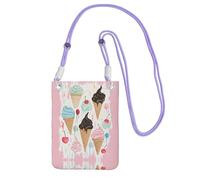 ESASAM Sweet Ice Cream A Large Capacity Crossbody Phone Case For Worry Free Travel