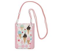 ESASAM Sweet Ice Cream A Large Capacity Crossbody Phone Case For Worry Free Travel