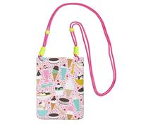 ESASAM Sweet Ice Cream A Large Capacity Crossbody Phone Case For Worry Free Travel
