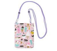 ESASAM Sweet Ice Cream A Large Capacity Crossbody Phone Case For Worry Free Travel