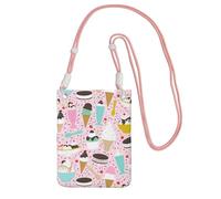 ESASAM Sweet Ice Cream A Large Capacity Crossbody Phone Case For Worry Free Travel