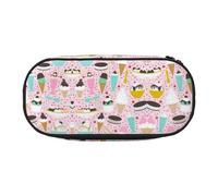 ESASAM Sweet Ice Cream Fashion Pencil Case-The Necessary Storage Space for Pens, Pencils and Stationery