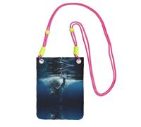 ESASAM Swimming African Elephant A Large Capacity Crossbody Phone Case For Worry Free Travel