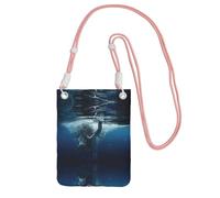 ESASAM Swimming African Elephant A Large Capacity Crossbody Phone Case For Worry Free Travel