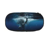 ESASAM Swimming African Elephant Fashion Pencil Case-The Necessary Storage Space for Pens, Pencils and Stationery