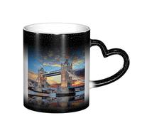 ESASAM Tower Bridge in London Starry Sky Color Changing Mug, Adding A Touch of Magic to Your Daily Life