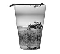 ESASAM Tractor Agriculture Tranquil Vertical Retractable Pencil Case, Easy to Use, Adjustable Size According to Needs