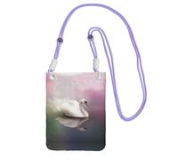 ESASAM White Swan A Large Capacity Crossbody Phone Case For Worry Free Travel