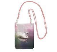 ESASAM White Swan A Large Capacity Crossbody Phone Case For Worry Free Travel