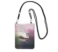 ESASAM White Swan A Large Capacity Crossbody Phone Case For Worry Free Travel