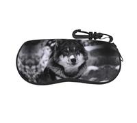 ESASAM Wolf Ultra-Light And Convenient Soft Shell Glasses Bag-Protect Your Glasses And Sunglasses