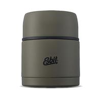 Esbit Classic Thermal Container for Food - Warming Container 500 ml in Olive Green - Stainless Steel for Hot and Cold Foods