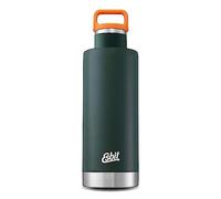 Esbit IB1000SC-FGN Insulated Bottle Sculptor | Stainless Steel | BPA | Black, Silver, 0,75L, 1L | Water, Sports, Fishing, 1 Liter, Forest Green