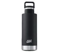 Esbit IB750SC-BK Insulated Bottle Sculptor | Stainless Steel | BPA | Black, Silver, Green | 0,75L, 1L | Water, Sports, Fishing