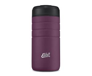 Esbit Majoris Stainless Steel Thermal Mug with Click Closure, Black, Silver & More, 450 ml, Insulated Mug for Hot and Cold Drinks, for Coffee & Tea