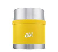 Esbit Sculptor Thermal Food Container 500 ml in Sunshine Yellow Stainless Steel for Hot and Cold Food