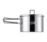 Esbit Stainless Round Camping Pot with Lid - 1.6 l