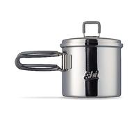 Esbit Steel Pot | Stainless Steel| BPA-Free | Light Weight, Compact Size |Camping, Backpacking, Sports | Outdoor Kitchen