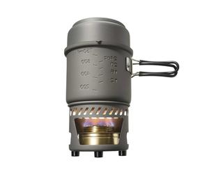 Esbit Tourist stove with a pot Cookset 985 ml