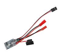 ESC, 2KHz Frequency DIY Brushed ESC 3.0V-9.4V for Boat for Model for RC Car((30A brushed ESC))