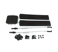 ESC Auto Parts EDP573FBA Side Sliding Window Glass Latch Cover Set 7H0847781B for .V.W. Transporter T5 Multivan Caravelle