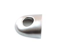 ESC Auto Parts EDP577 Door Handle Lever Cap Cover With Key Hole Silver Color 8200028786 Compatible With Renault Megane Scenic Laguna Twingo Modus Espace Vel Satis Nissan