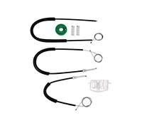 ESC Auto Parts EWR269 Window Regulator Repair Kit 2S51B045H17A 2S51B23201 Front Left or Right Door Compatible With Compatible Withd Fiesta Fusion 2002-2008 Coupe