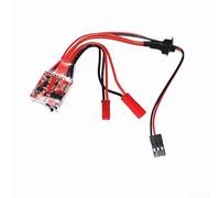 ESC Brushed Speed Controller, 10A-30A 4-8V for mini Electric Controller for RC Car, Boat, Lightweight Design for Hobby Models(30A)