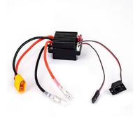 ESC Part For 1/10 5V 2A BEC 320A Upgraded Brushed ESCW Aterproof Brushed ESC Electric Speed Governor 2-3S Scale RC Car Boat Repair Upgrade(Banana plug)