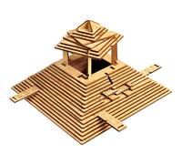 ESC WELT Quest Pyramid Puzzle Box - Escape Room in a Box - Brain Teaser Puzzles for Adults & Teenagers - Puzzle Boxes with Hidden Compartment - 3D Puzzles for Adults - Wooden Puzzle for Family Games