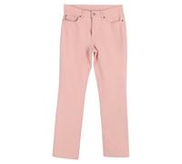 ESCADA Women's Preloved Straight-Leg Jeans in Pink Cotton Denim | Size: 36
