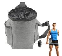 Escalade Magnesia Bag, Magnesia Climbing Bag | Sports Magnesia Bag with Adjustable Strap and Zipper Pocket | This magnesia bag is a must for passionate climbers