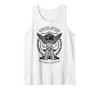 Escalator Security Council Funny Political American Eagle Tank Top