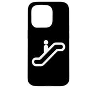 Escalator Symbol Pictogram Design | Symbol for Escalator Case for iPhone 15 Pro