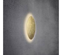 Escale Blade LED wall light, gold leaf, Ø 44 cm