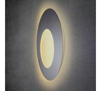 Escale Blade Open LED wall light anthracite Ø 79cm