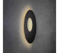 Escale Blade Open LED wall light black Ø 59 cm
