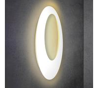 Escale Blade Open LED wall light, white, Ø 95 cm