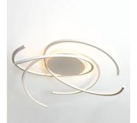 Escale White LED ceiling light Space 55 cm