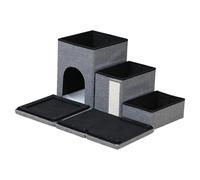 Escaleras Para Perros Con Almacenamiento, Escalones Para Perros Para Cama, Organizador De Maletero Plegable, Escalera Para Mascotas, Caja De Almacenamiento Para Escaleras Para Gatos, Organizador De Al