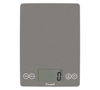 Escali 157GS Arti Glass Digital Kitchen Scale, Plastic, Grey Storm