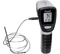 Escali DH8 Infrared Surface and Probe Digital Thermometer for Cooking and Surface Measuring, Standard, Grey/Black, -58°F to 662°F (-50°C to 350°C)