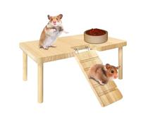 Escaliers pour hamsters - accessory de cage en bois pour grimper et jouer | Jouet d'escalade with form, ideal for hamsters, gerbilles et souris, stimule l'exercice et l'agilité, parfait