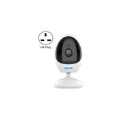 ESCAM QF006 Human Detection 3MP 1296P Motion Tracking Sound Alarm Cloud Storage Two-way Voice Night Vision Camera, Plug Specification: UK Standard