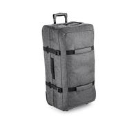 (One Size, Grey Marl) BagBase Escape Check-In Wheelie Bag