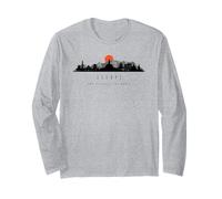 Escape Discover The World Asian Town Long Sleeve T-Shirt